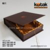 kotak kado coklat