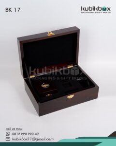Box Kayu Shine Al Burj Jewellry Diamond Kalimantan